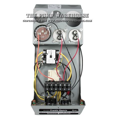 franklin electric 1 1.5 hp control box|franklin submersible control box.